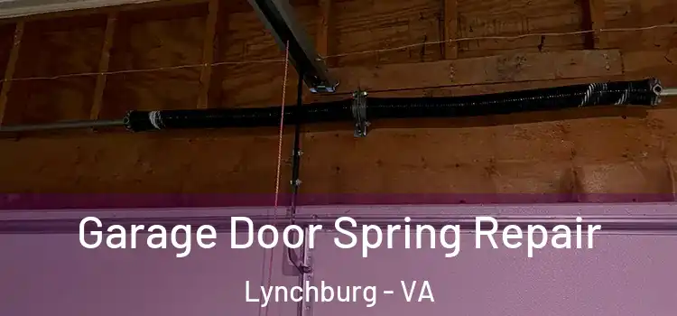  Garage Door Spring Repair Lynchburg - VA