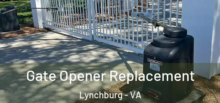  Gate Opener Replacement Lynchburg - VA